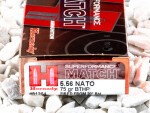 Hornady Superformance Match Hollow-Point Boat Tail (HP-BT) 75 Grain 5.56x45mm Ammo - 20 Rounds