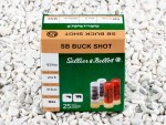 Sellier & Bellot - #00 Buck - 9 Pellets 12 Gauge Ammo - 250 Rounds