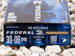 Federal - Soft Point - 180 Grain 30-06 Ammo - 200 Rounds