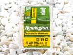 Remington - Jacketed Hollow Point - 40 Grain 22 Magnum Ammo - 50 Rounds
