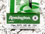 Remington - Full Metal Jacket - 180 Grain 10mm Ammo - 500 Rounds
