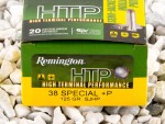 Remington - Semi-Jacketed Hollow Point - 125 Grain 38 Special +P Ammo - 20 Rounds