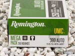 Remington - Full Metal Jacket - 95 Grain 380 Auto Ammo - 1000 Rounds