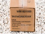 Winchester - Full Metal Jacket - 55 Grain 5.56x45mm Ammo - 1000 Rounds