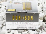 Corbon Jacketed Hollow-Point (JHP) 115 Grain 357 Sig Ammo - 20 Rounds