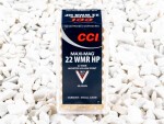 CCI - Jacketed Hollow Point - 40 Grain 22 Magnum Ammo - 50 Rounds