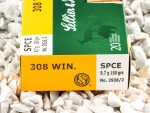Sellier & Bellot - Soft Point Cutting Edge(SPCE) - 150 Grain 308 Winchester  Ammo - 20 Rounds
