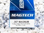 Magtech - Full Metal Jacket Flat - 158 Grain 357 Magnum Ammo - 50 Rounds