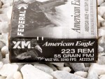 Federal - Full Metal Jacket Boat Tail - 55 Grain 223 Remington Ammo - 500 Rounds