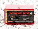 Winchester - V-MAX - 30 Grain 22 Magnum Ammo - 50 Rounds