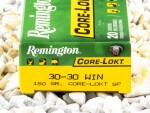 Remington - Core Lokt Soft Point - 150 Grain 30-30 Winchester Ammo - 20 Rounds