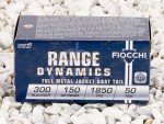 Fiocchi Full Metal Jacket Boat Tail (FMJ-BT) 150 Grain 300 AAC Blackout  Ammo - 50 Rounds