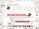 Winchester Full Metal Jacket (FMJ) 230 Grain 45 ACP (Auto)  Ammo - 200 Rounds