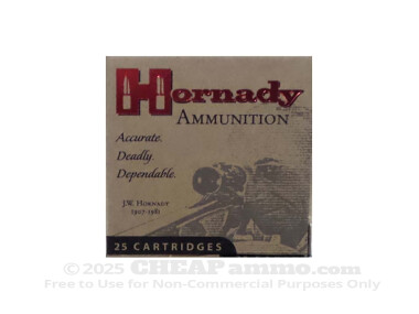 Hornady Custom Round Nose 110  Grain 30 Carbine  Ammo - 25 Rounds