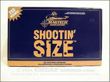Magtech - Semi Jacketed Soft Point - 158 Grain 357 Magnum Ammo - 250 Rounds