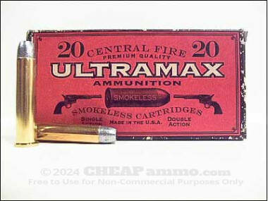 Ultramax - Lead Round Nose - 405 Grain 45-70 Government Ammo - 20 Rounds