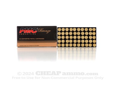 PMC - Jacketed Hollow Point - 115 Grain 9mm Ammo - 1000 Rounds