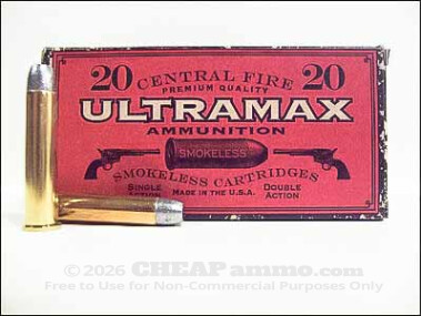 Ultramax - Lead Round Nose - 405 Grain 45-70 Government Ammo - 20 Rounds