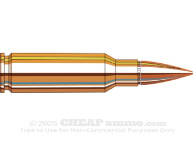 Hornady - Full Metal Jacket - 123 Grain 6.5 Grendel Ammo - 200 Rounds