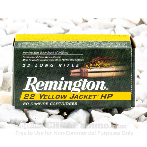 Remington - 50 Rounds - 33 Grain Truncated Cone Hollow Point - 22 Long ...