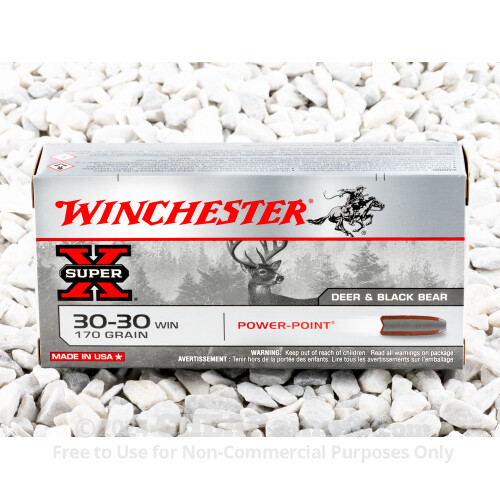 3030 Winchester Ammo Winchester 170 Grain Soft Point 200 Rounds