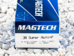 Magtech - Full Metal Jacket - 130 Grain 38 Super Ammo - 50 Rounds