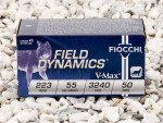 Fiocchi - V-MAX - 55 Grain 223 Remington Ammo - 1000 Rounds