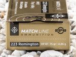 Prvi Partizan - Hollow Point Boat Tail - 75 Grain 223 Remington Ammo - 1000 Rounds