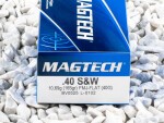 Magtech - Full Metal Jacket Flat - 165 Grain 40 Smith & Wesson Ammo - 1000 Rounds