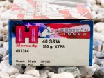 Hornady - XTP Jacketed Hollow Point - 180 Grain 40 S&W Ammo - 20 Rounds