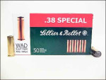 Sellier & Bellot - Lead Wadcutter - 148 Grain 38 Special Ammo - 50 Rounds