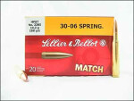Sellier & Bellot - Hollow Point Boat Tail - 168 Grain 30-06 Ammo - 20 Rounds