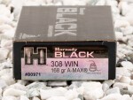 Hornady - A-MAX - 168 Grain 308 Winchester Ammo - 20 Rounds