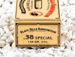 Black Hills Ammunition CNL 158 Grain 38 Special  Ammo - 50 Rounds