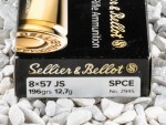 Sellier & Bellot - Soft Point Cutting Edge(SPCE) - 196 Grain 8mm Mauser Ammo - 20 Rounds