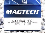 Magtech - Semi Jacketed Soft Point - 400 Grain 500 S&W Magnum Ammo - 20 Rounds