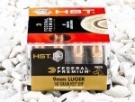 Federal - Jacketed Hollow Point - 147 Grain 9mm Ammo - 200 Rounds