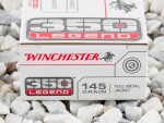350 Legend - 145 Grain FMJ - Winchester USA - 200 Rounds