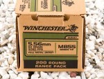 Winchester - Full Metal Jacket M855 - 62 Grain 5.56x45mm Ammo - 800 Rounds