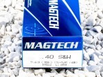 Magtech - Full Metal Jacket Flat - 180 Grain 40 Smith & Wesson Ammo - 1000 Rounds