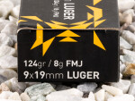 Igman - Full Metal Jacket - 124 Grain 9mm Ammo - 1000 Rounds