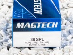 Magtech - Lead Round Nose - 158 Grain 38 Special Ammo - 1000 Rounds