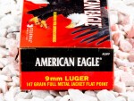 Federal - Full Metal Jacket Flat Nose - 147 Grain 9mm Ammo - 1000 Rounds