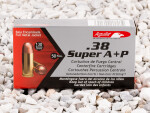 Aguila - Full Metal Jacket - 130 Grain 38 Super Ammo - 50 Rounds