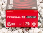 Federal - Jacketed Soft Point - 225 Grain 45 Long Colt Ammo - 50 Rounds