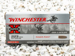 Winchester Super-X Power-Point (PP) 64 Grain 223 Remington  Ammo - 200 Rounds