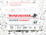 Winchester 12 Gauge - 2-3/4" 1-1/8oz. #8 Shot - 250 Rounds