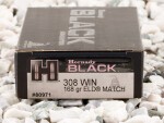 Hornady - ELD Match - 168 Grain 308 Winchester Ammo - 200 Rounds