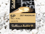Sellier & Bellot - Soft Point - 158 Grain 357 Magnum Ammo - 1000 Rounds