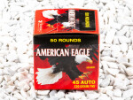Federal American Eagle Full Metal Jacket (FMJ) 230 Grain 45 ACP (Auto)  Ammo - 50 Rounds (Trayless)